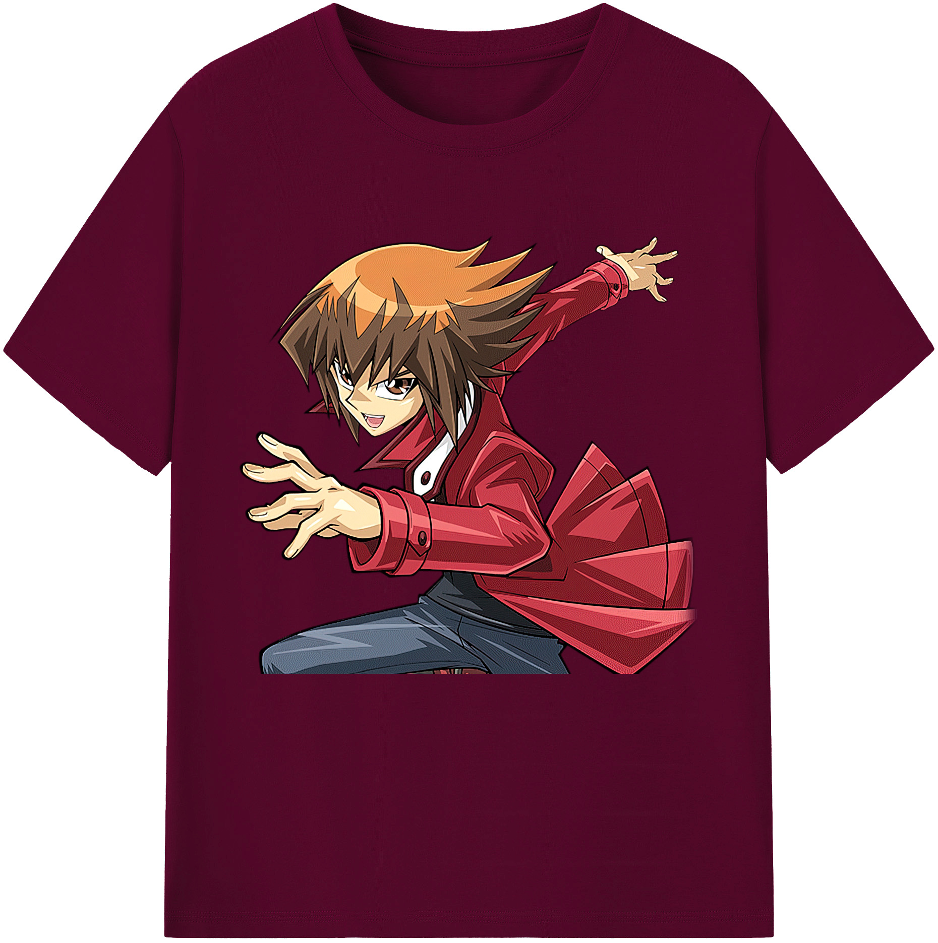 （画像用） 遊☆戯☆王 Yu-Gi-Oh! レディースカジュアルプリントTシャツ（綿100％）